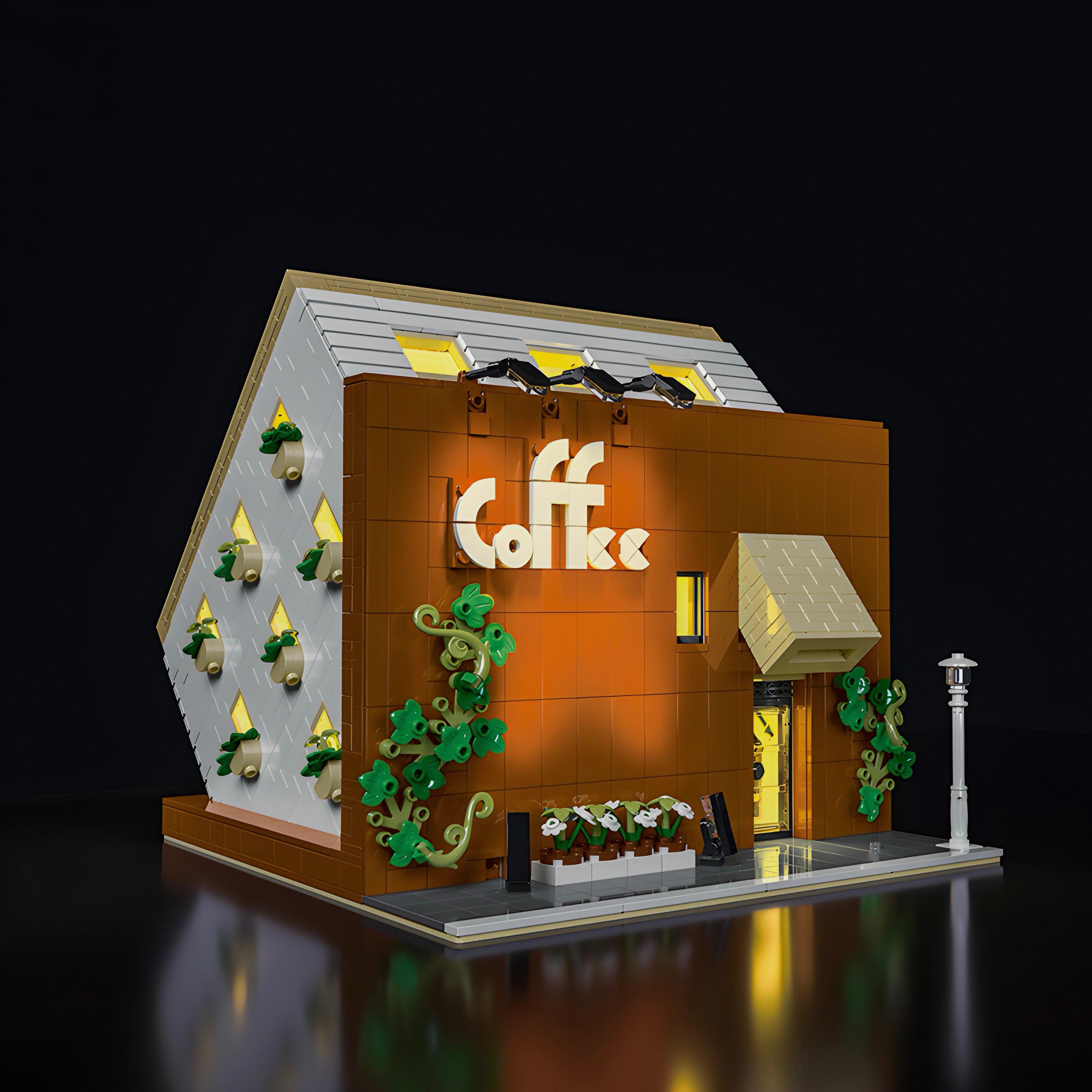 Upside Down Cafe | 3120pcs — view 4 | Power Brickz