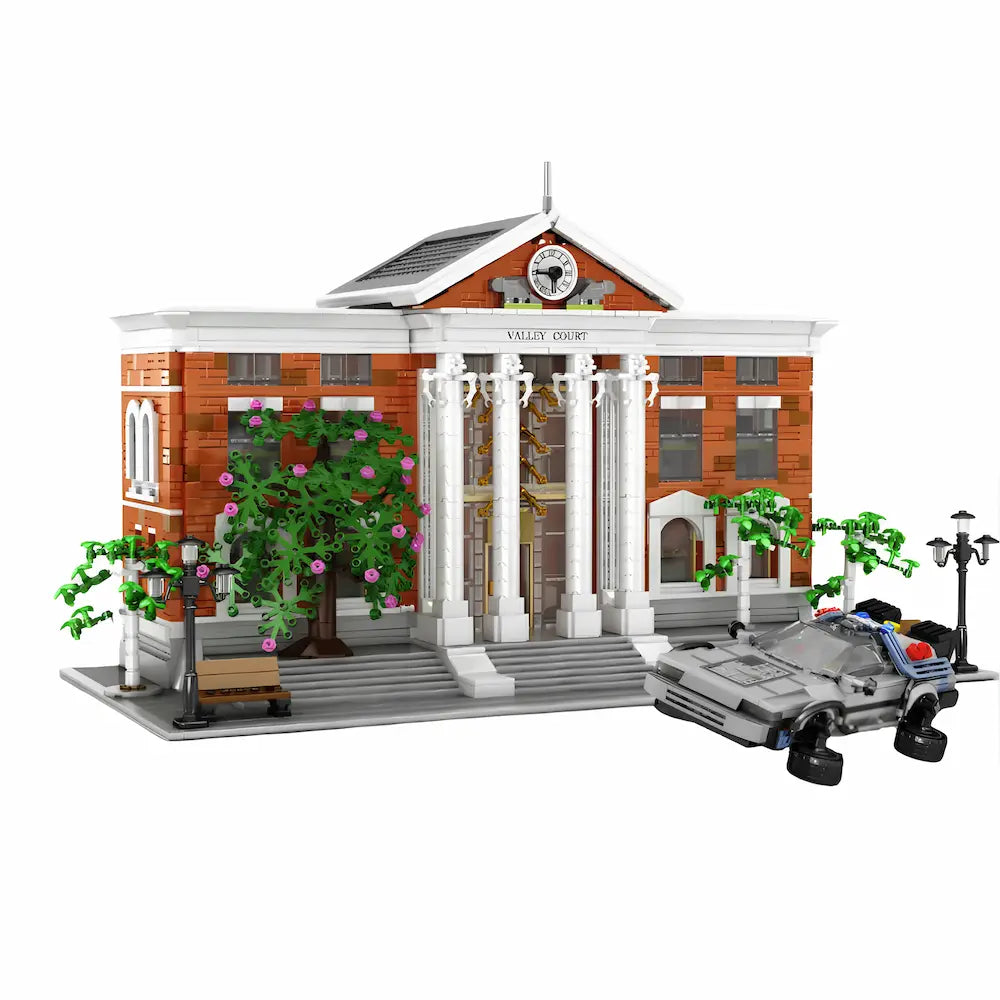 Back To The Future Courthouse Movie - Building Blocks – Power Brickz
