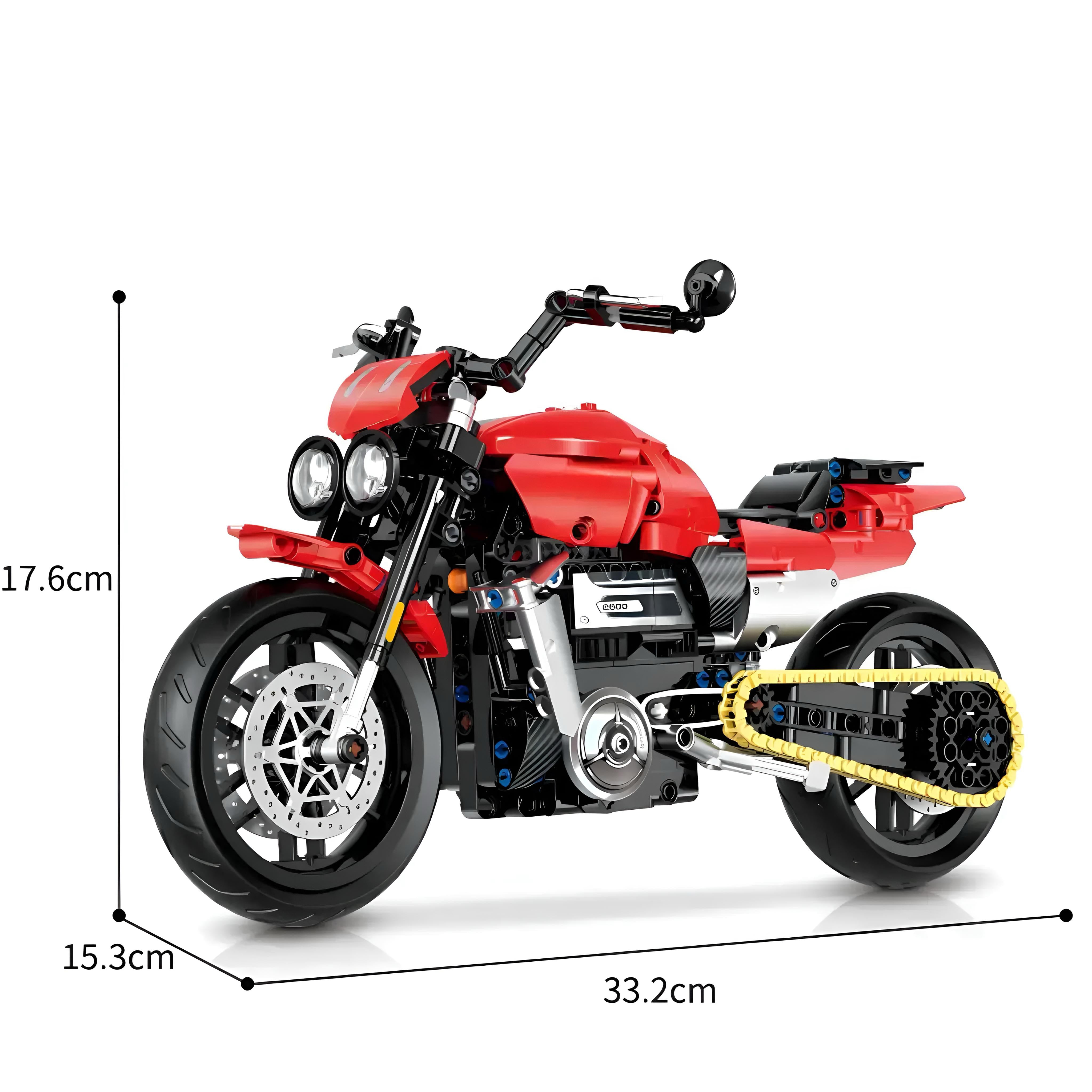2500cc Rocket Legend | 560pcs — view 5 | Power Brickz