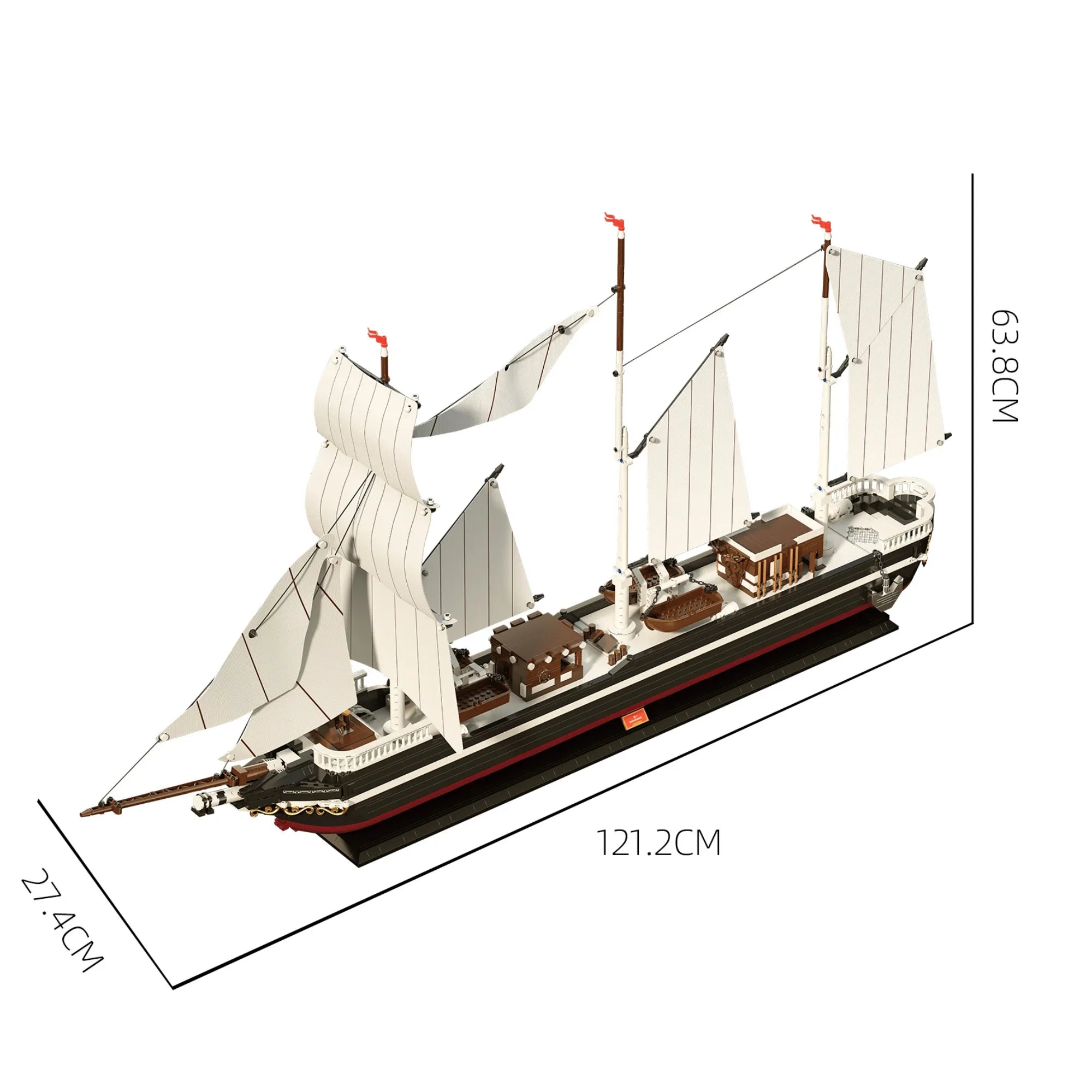 Clipper Stad Amsterdam Sailboat | 3046 Pcs