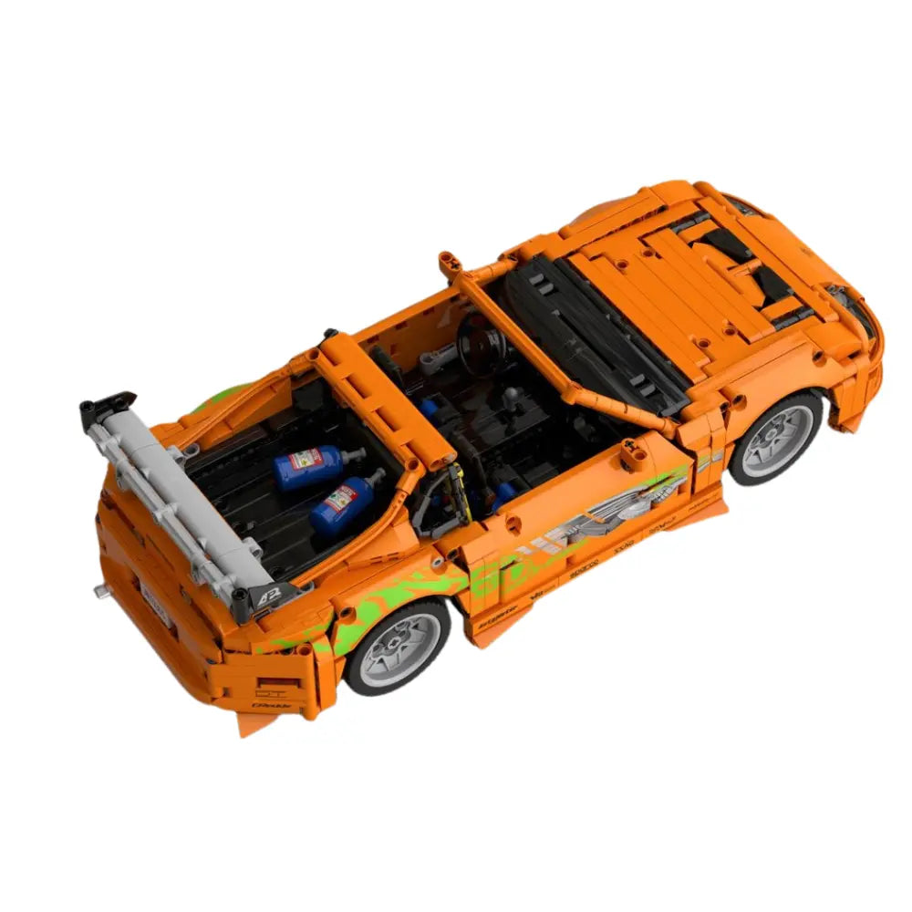 Brian's Supra MK4 F&F - Building Blocks Set | Power Brickz