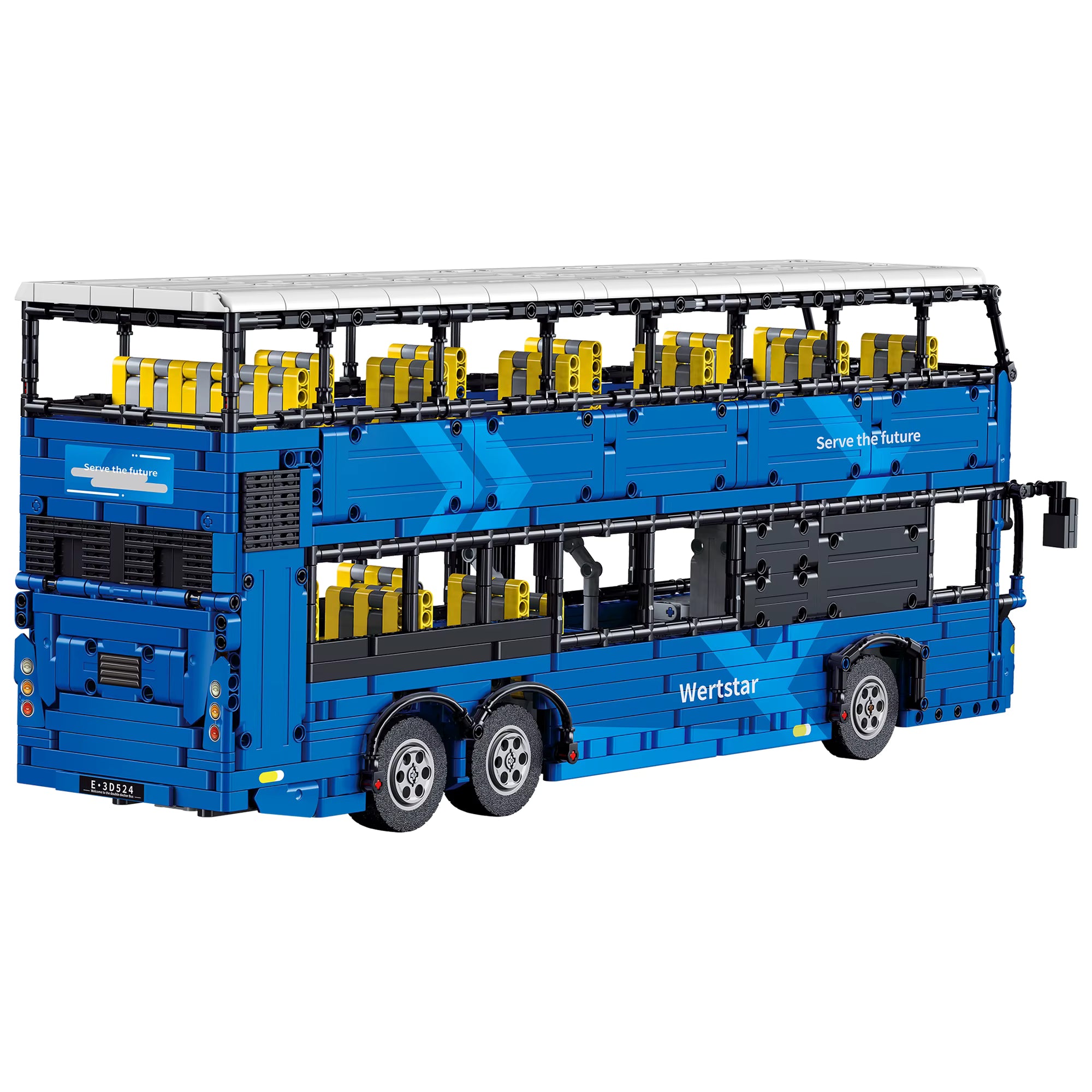 Double Decker City Bus Technic | 2692 Pcs