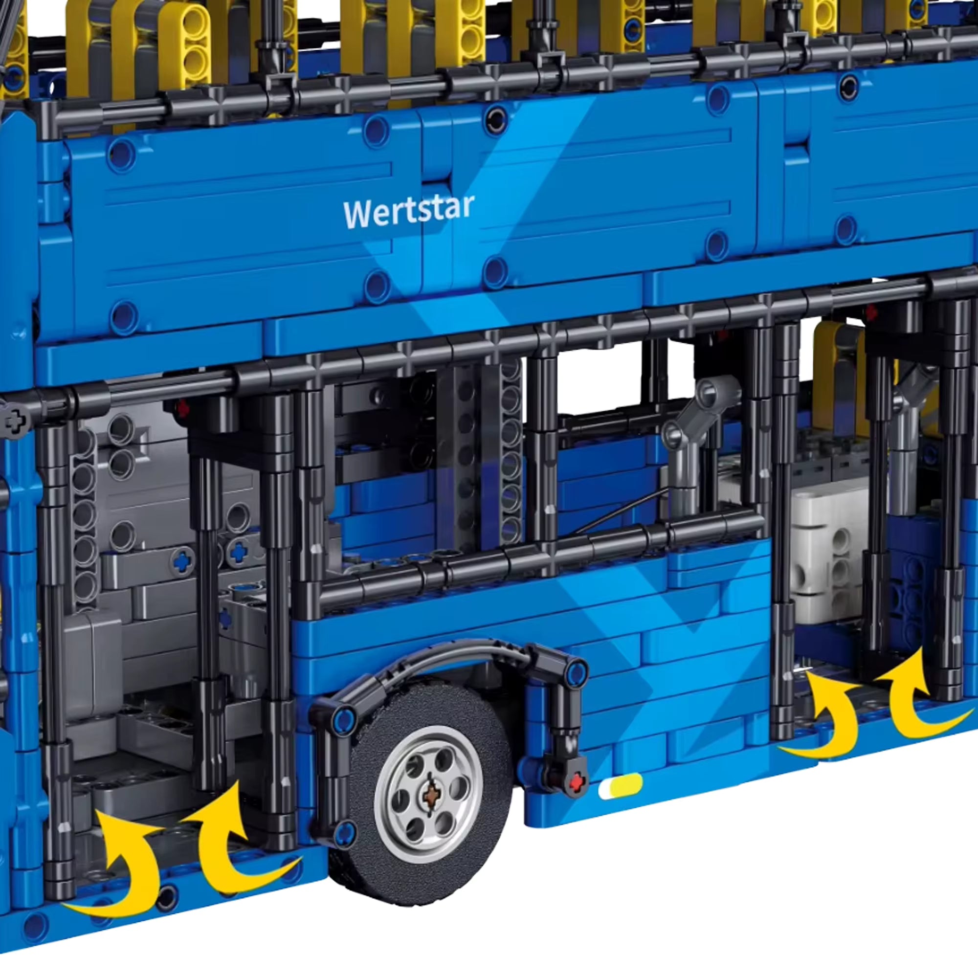 Double Decker City Bus Technic | 2692 Pcs