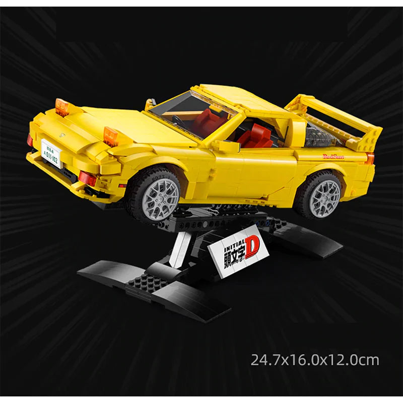 Initial D FD3S RX-7 | 1655pcs — view 6 | Power Brickz