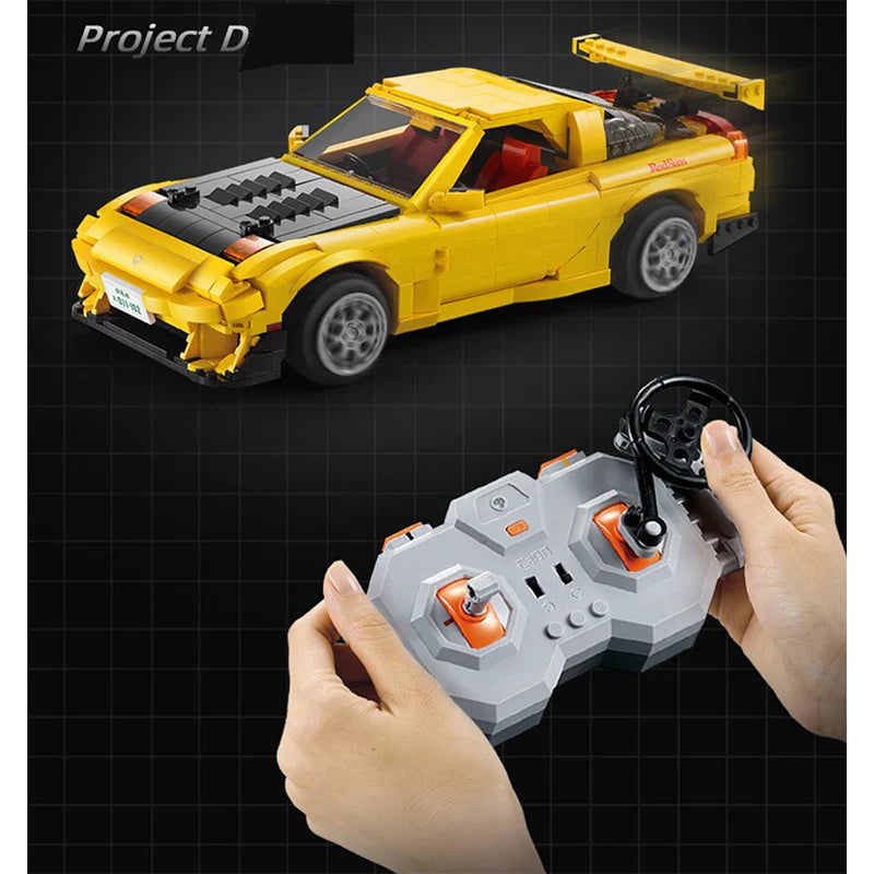 Initial D FD3S RX-7 | 1655pcs — view 5 | Power Brickz