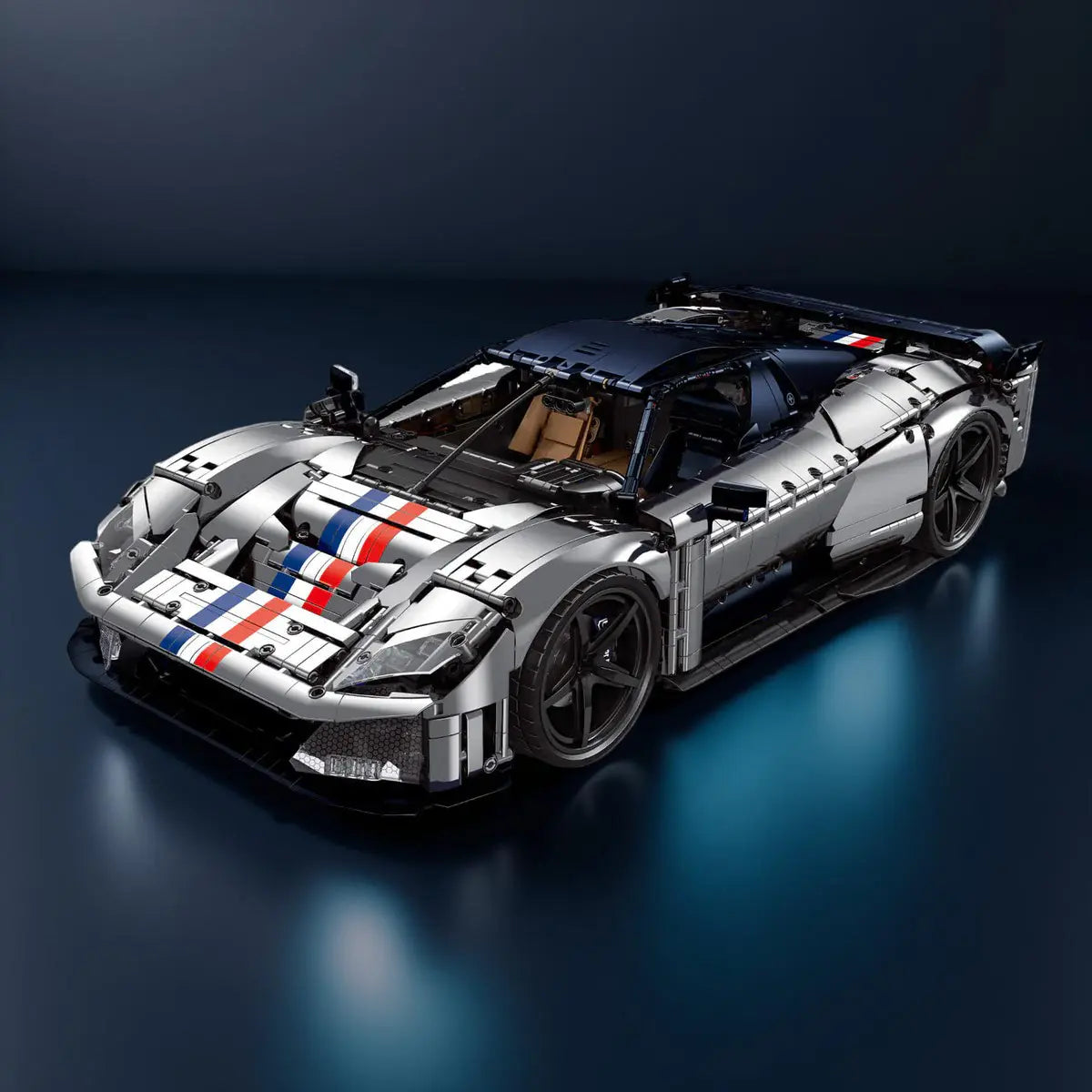 Italian F80 1200hp Supercar | Building Blocks Set – Power Brickz