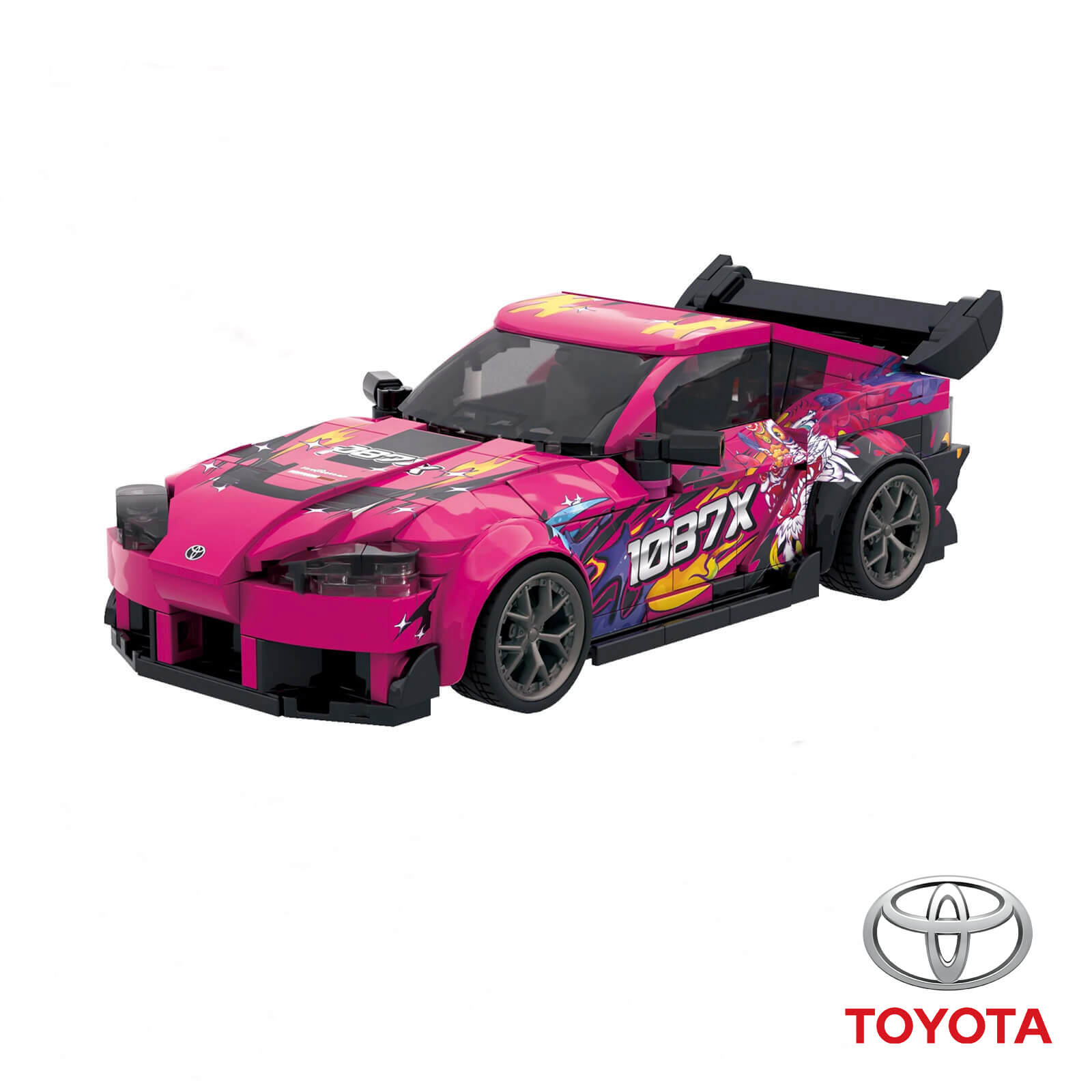 Toyota Supra A - Building Blocks Set | Power Brickz