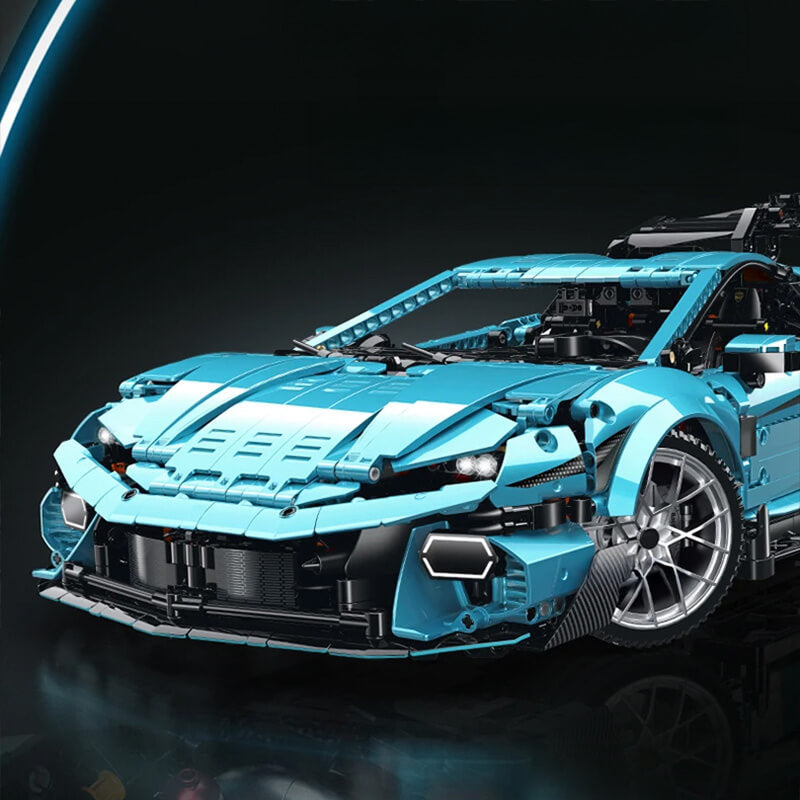 Next-Gen Italian Bull 2024 – brick-built display model made from building blocks