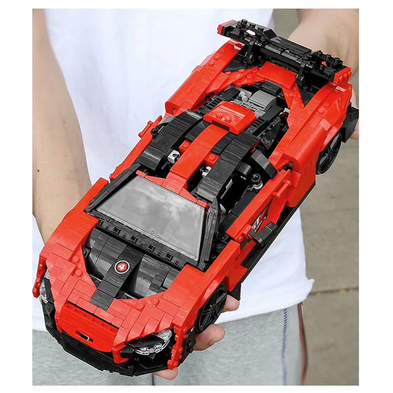 British Senna GTR Luxury Hypercar - Building Blocks Set | Power Brickz