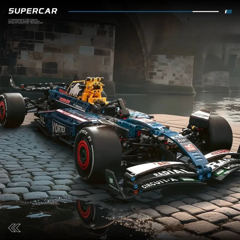 RBFormula 1 Car - Building Blocks Set | Power Brickz
