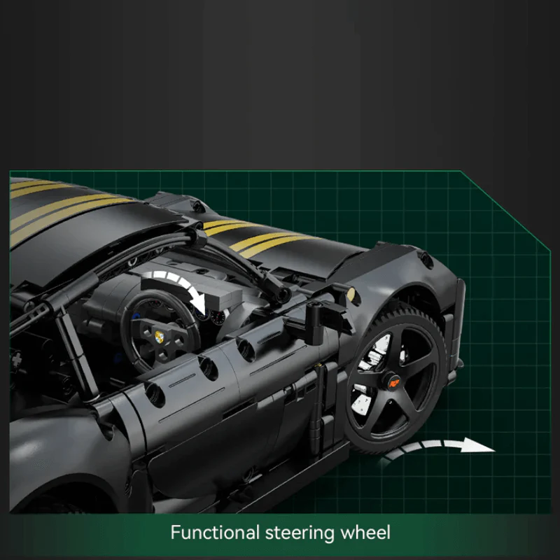 RUF GTCarrera - Building Blocks Set | Power Brickz