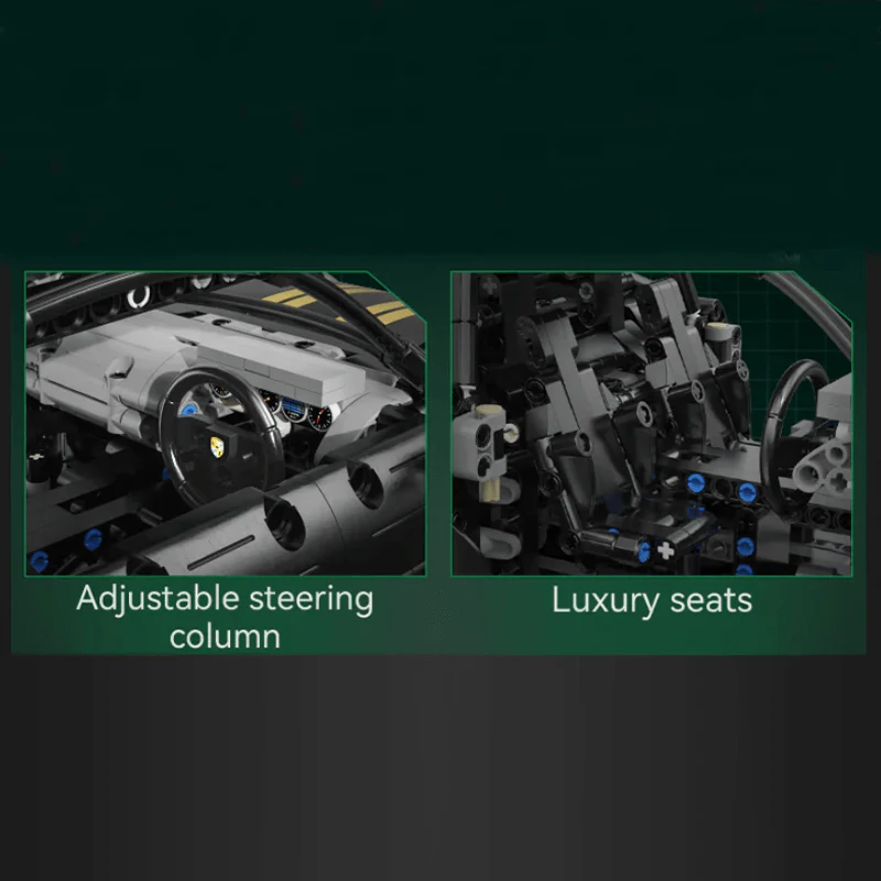 RUF GTCarrera - Building Blocks Set | Power Brickz