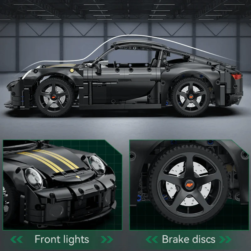 RUF GTCarrera - Building Blocks Set | Power Brickz