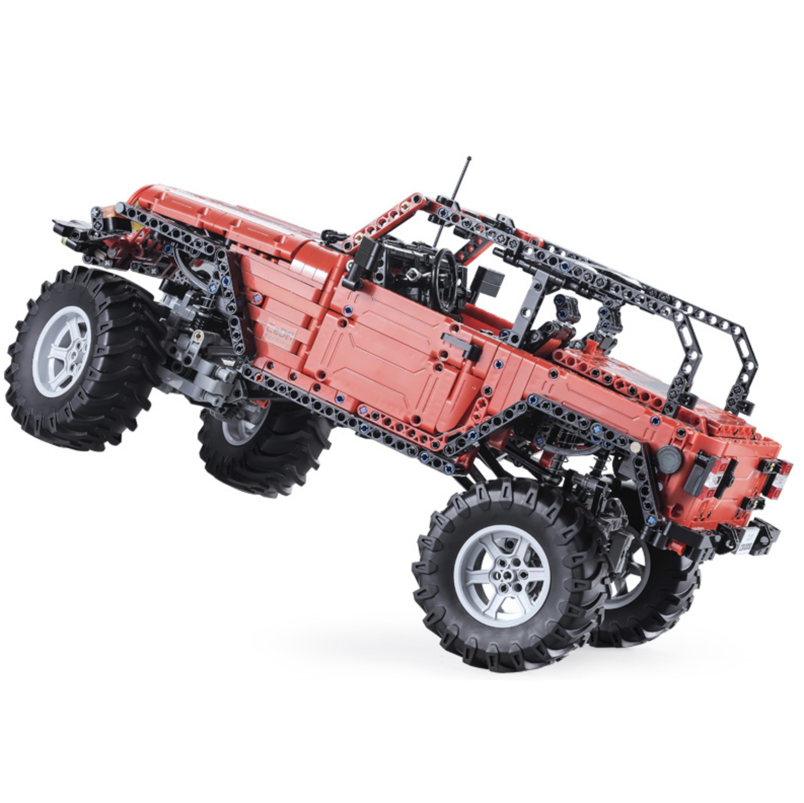 Extreme 4x4 Wrangler Convertible Remote Control - Building Blocks Set | Power Brickz