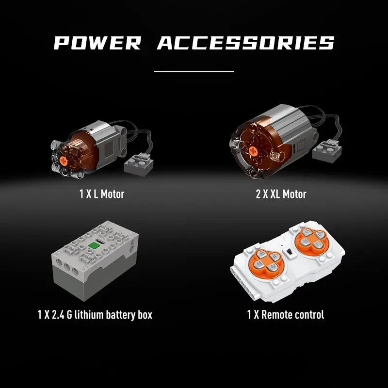 Twin-Turbo FDrift Pickup - Building Blocks Set | Power Brickz