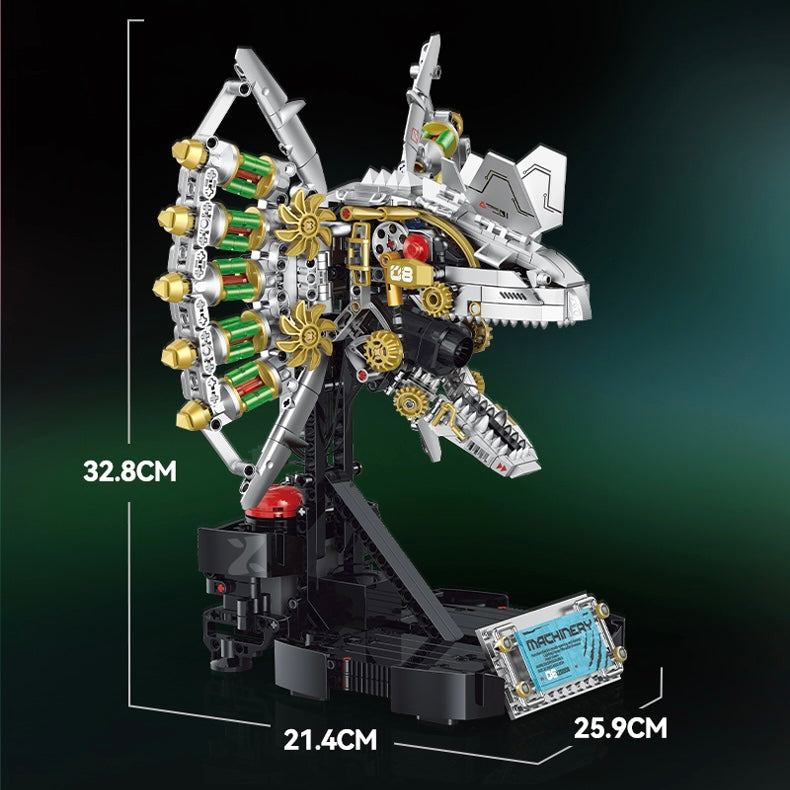 Cyber DinoMecha Head – Xinzhuan XZ0014 – Power Brickz
