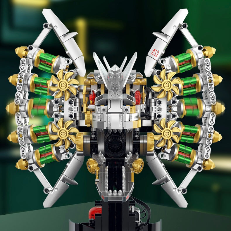 Cyber DinoMecha Head – Xinzhuan XZ0014 – Power Brickz