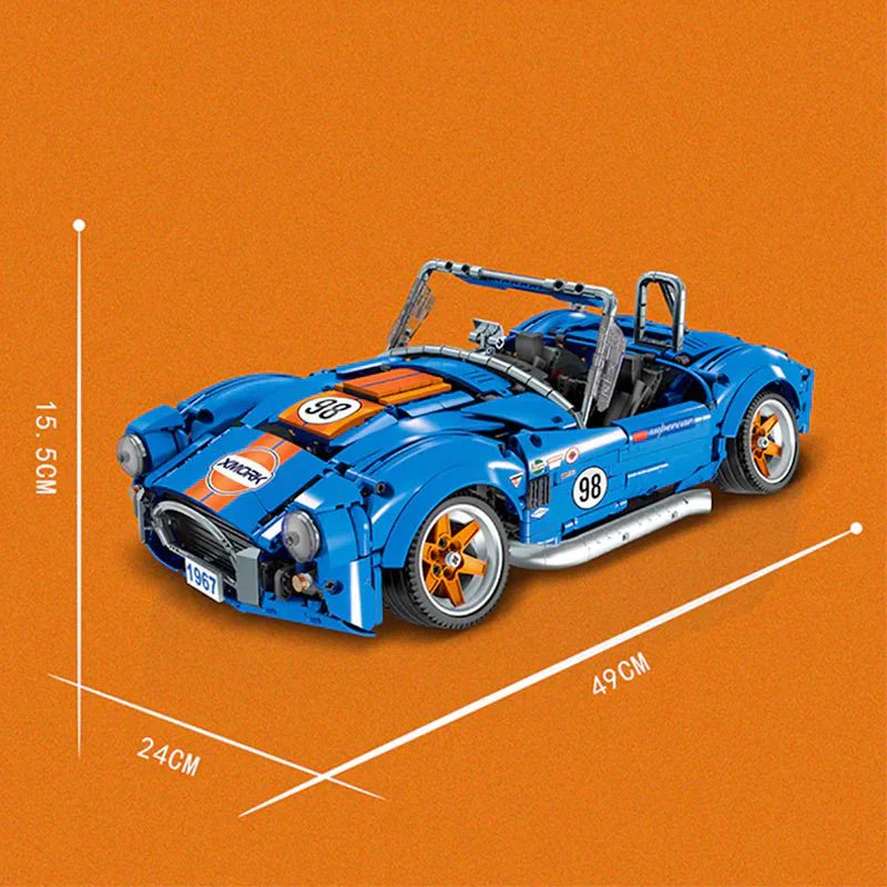427 Classic Muscle Roadster - Building Set | Power Brickz