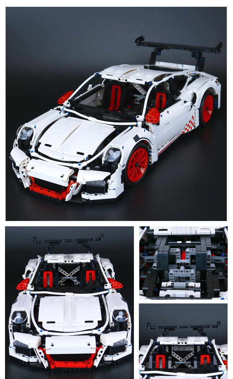 Aero-TunedGT3RS Track Coupe - Building Blocks Set | Power Brickz