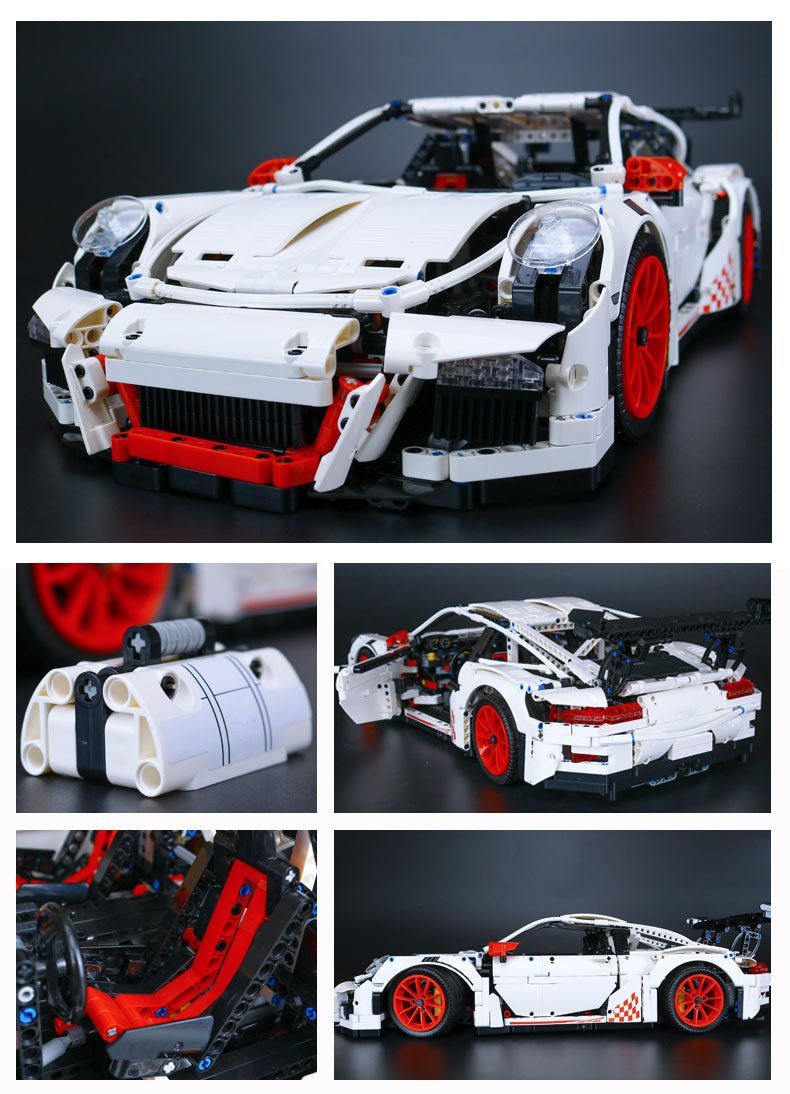 Aero-TunedGT3RS Track Coupe - Building Blocks Set | Power Brickz