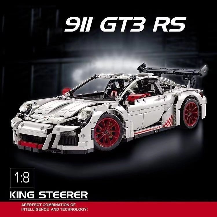 Aero-TunedGT3RS Track Coupe - Building Blocks Set | Power Brickz