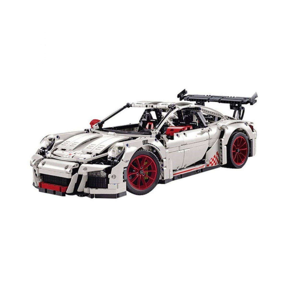 Aero-Tuned 911 GT3RS Track Coupe Building Blocks Car | 2758 Pcs