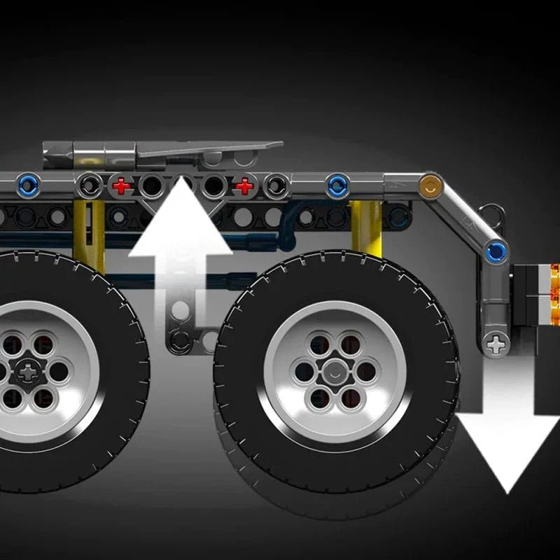 Aerodyne Tractor Truck Technic - Building Blocks Set | Power Brickz