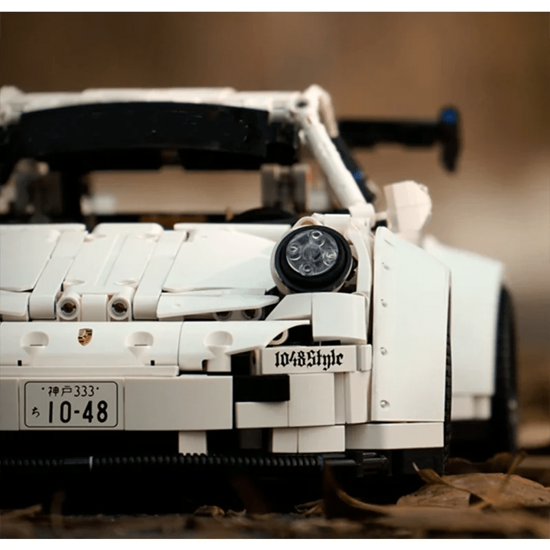 Air-CooledGT2 RS Track Racer - Building Blocks Set | Power Brickz
