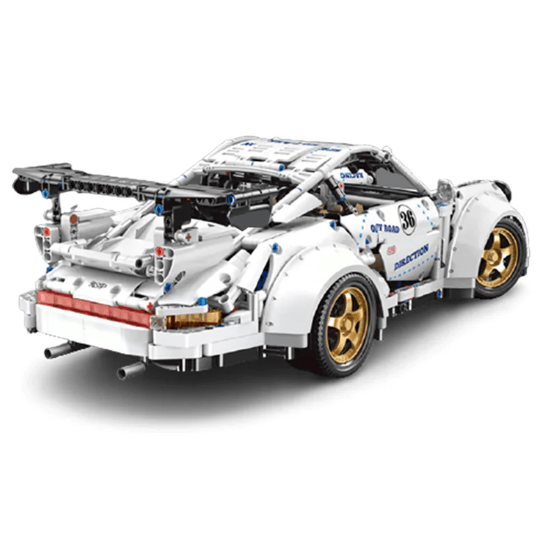 Air-CooledGT2 RS Track Racer - Building Blocks Set | Power Brickz