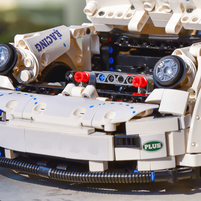 Air-CooledGT2 RS Track Racer - Building Blocks Set | Power Brickz