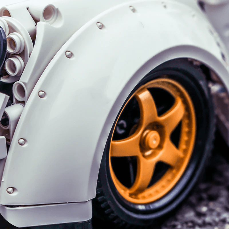 Air-CooledGT2 RS Track Racer - Building Blocks Set | Power Brickz