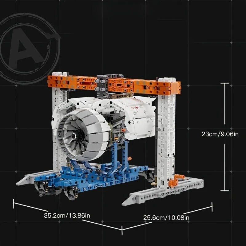 Aircraft Maintece Plant Workshop | 1808pcs - Power Brickz