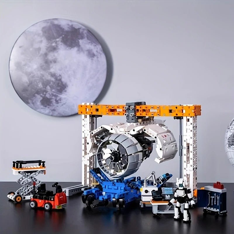 Aircraft Maintece Plant Workshop | 1808pcs - Power Brickz