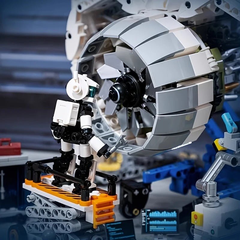 Aircraft Maintece Plant Workshop | 1808pcs - Power Brickz