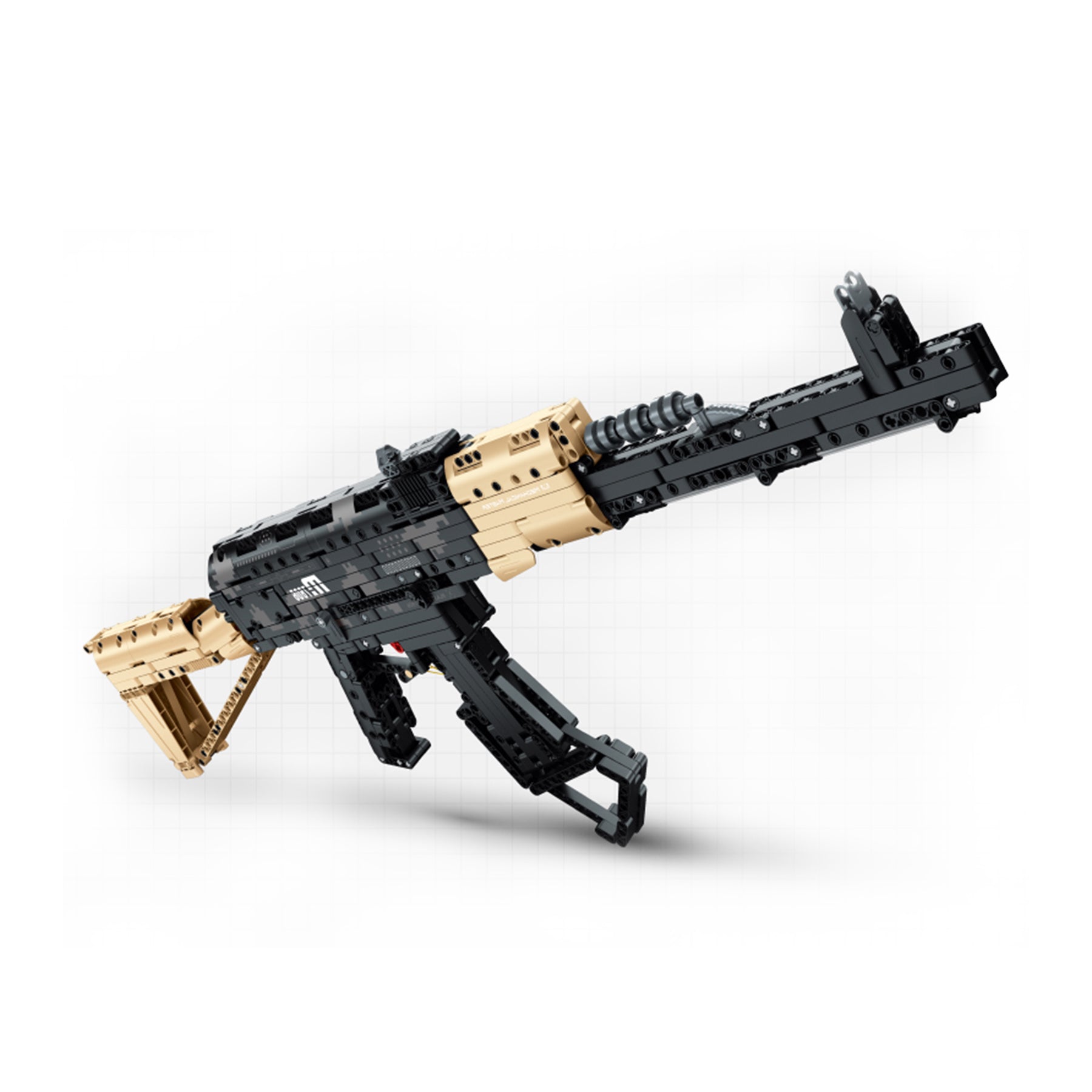 AK-47 Submachine Gun - Building Set | Power Brickz