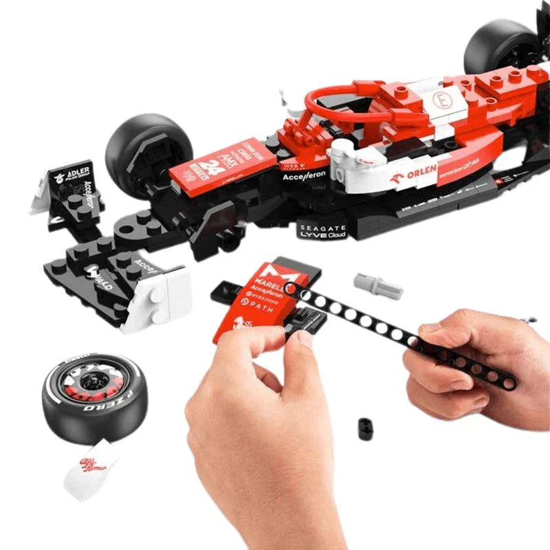 Official Alfa Romeo F1 C - Building Blocks Set | Power Brickz