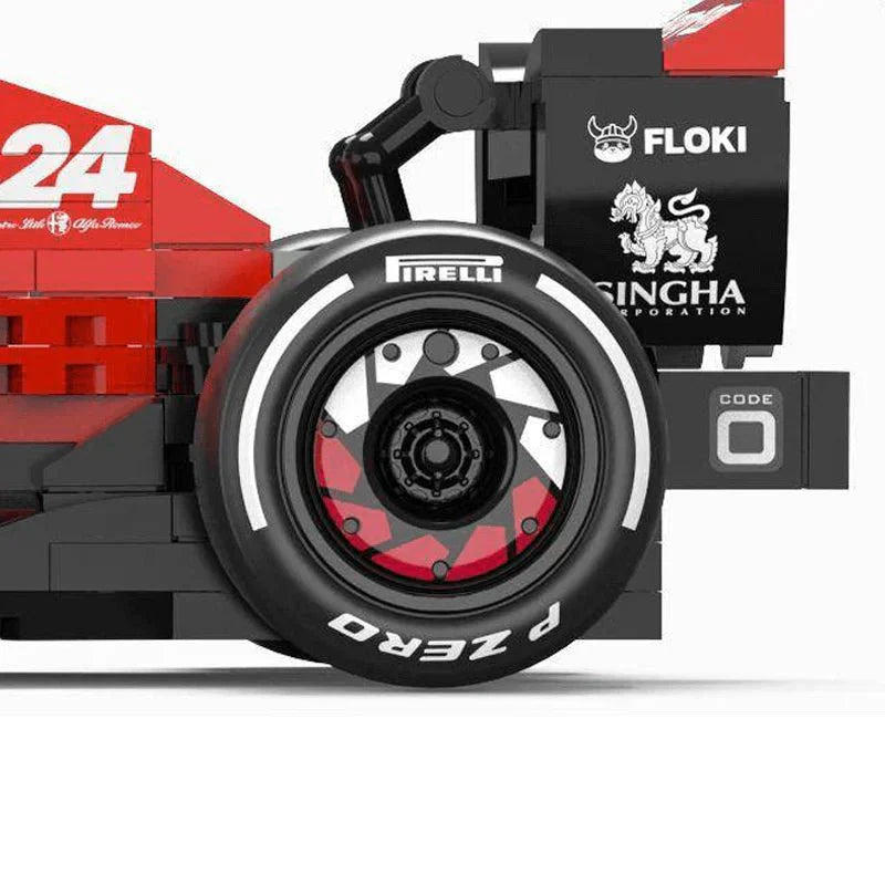 Official Alfa Romeo F1 C - Building Blocks Set | Power Brickz