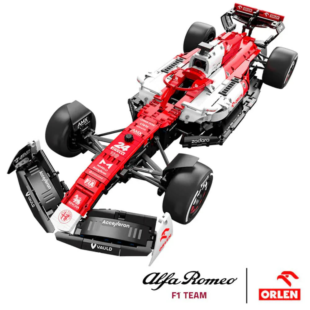 Official 2022 Alfa Romeo F1 F1 Car Building Blocks | 2306 Pcs