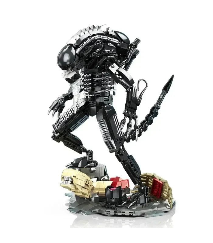 Alien Xenomorph Building Blocks Set | 882 Pcs