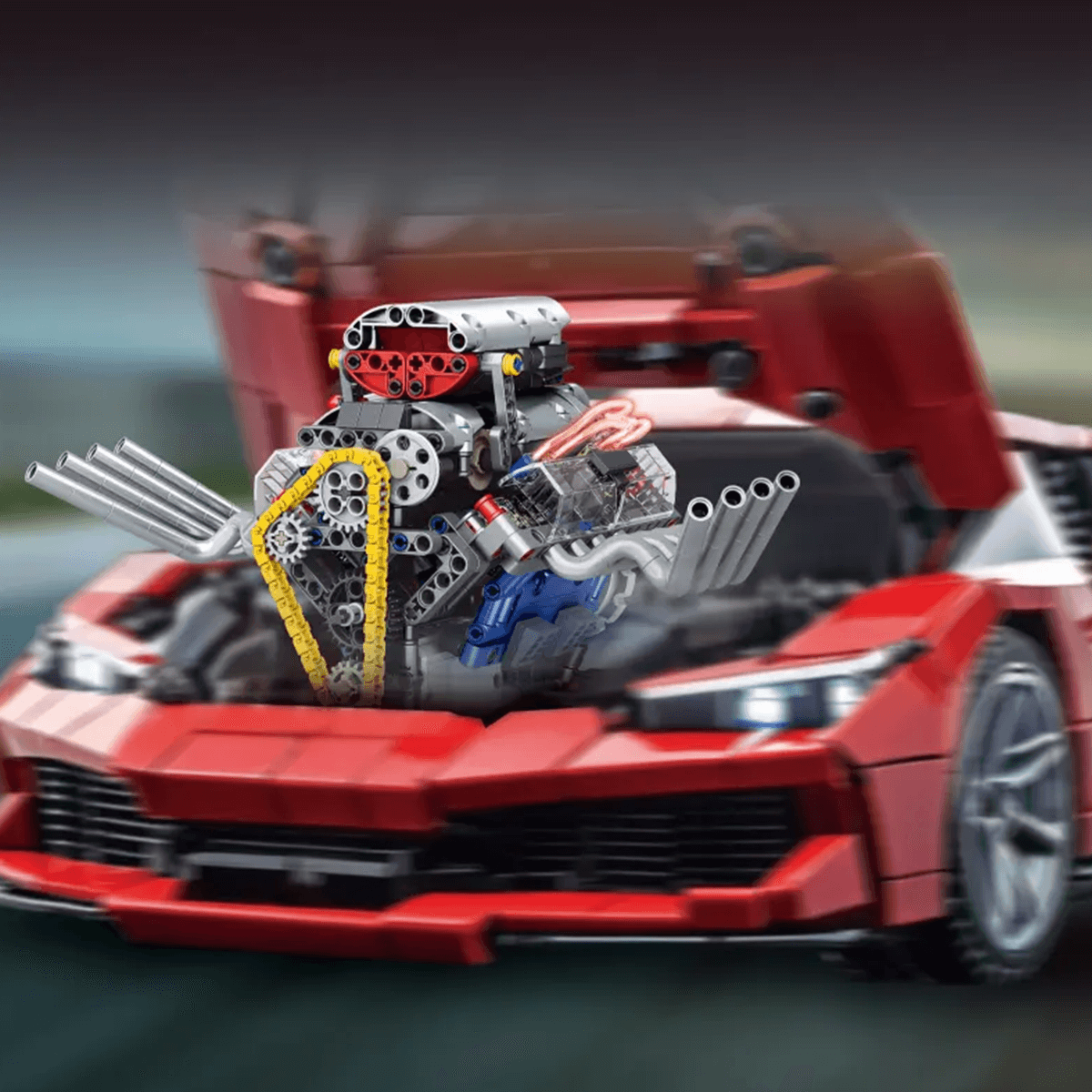 American Muscle V8 Functional | 664pcs - Power Brickz