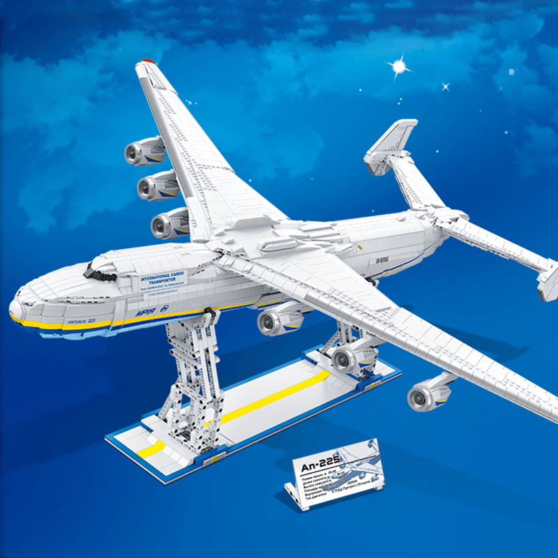 Antonov 225 With Stand - Building Set | Power Brickz