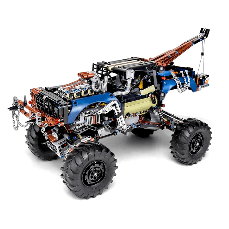 Post-Apocalypse Survival Truck - Building Blocks Set | Power Brickz