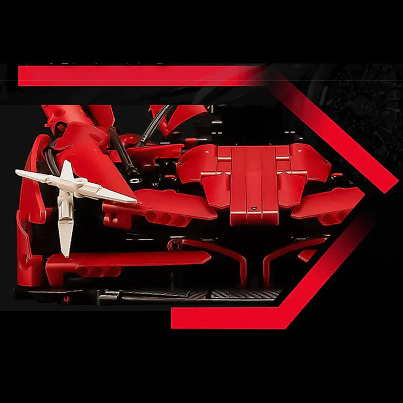 Project Evo Hypercar Concept - Building Blocks Set | Power Brickz