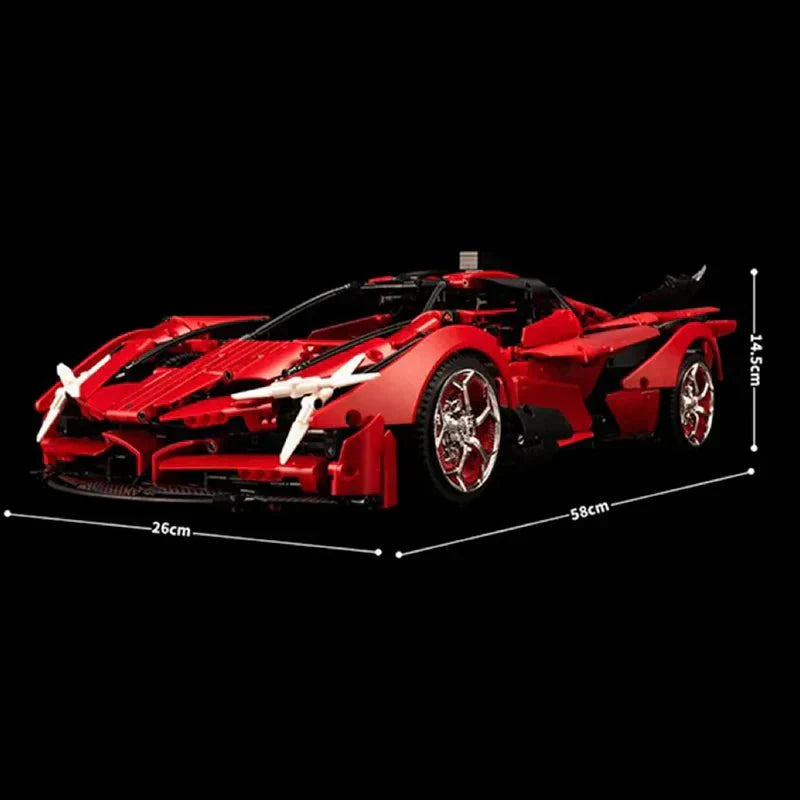 Project Evo Hypercar Concept - Building Blocks Set | Power Brickz