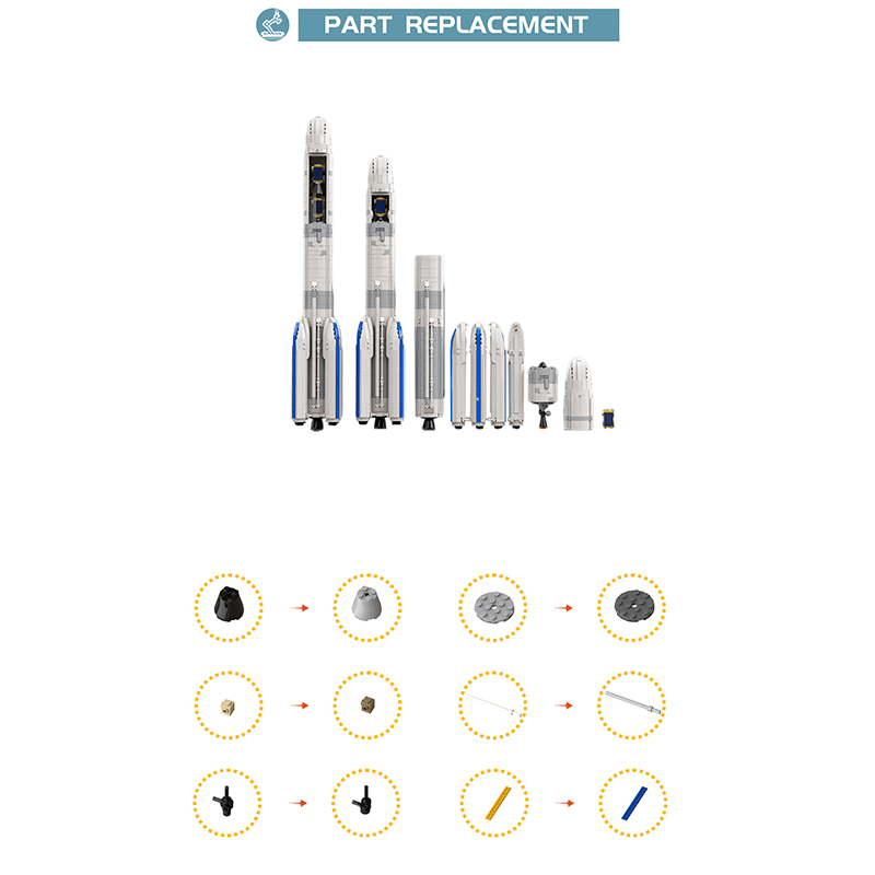 Arianespace Ariane 6 - Building Set | Power Brickz