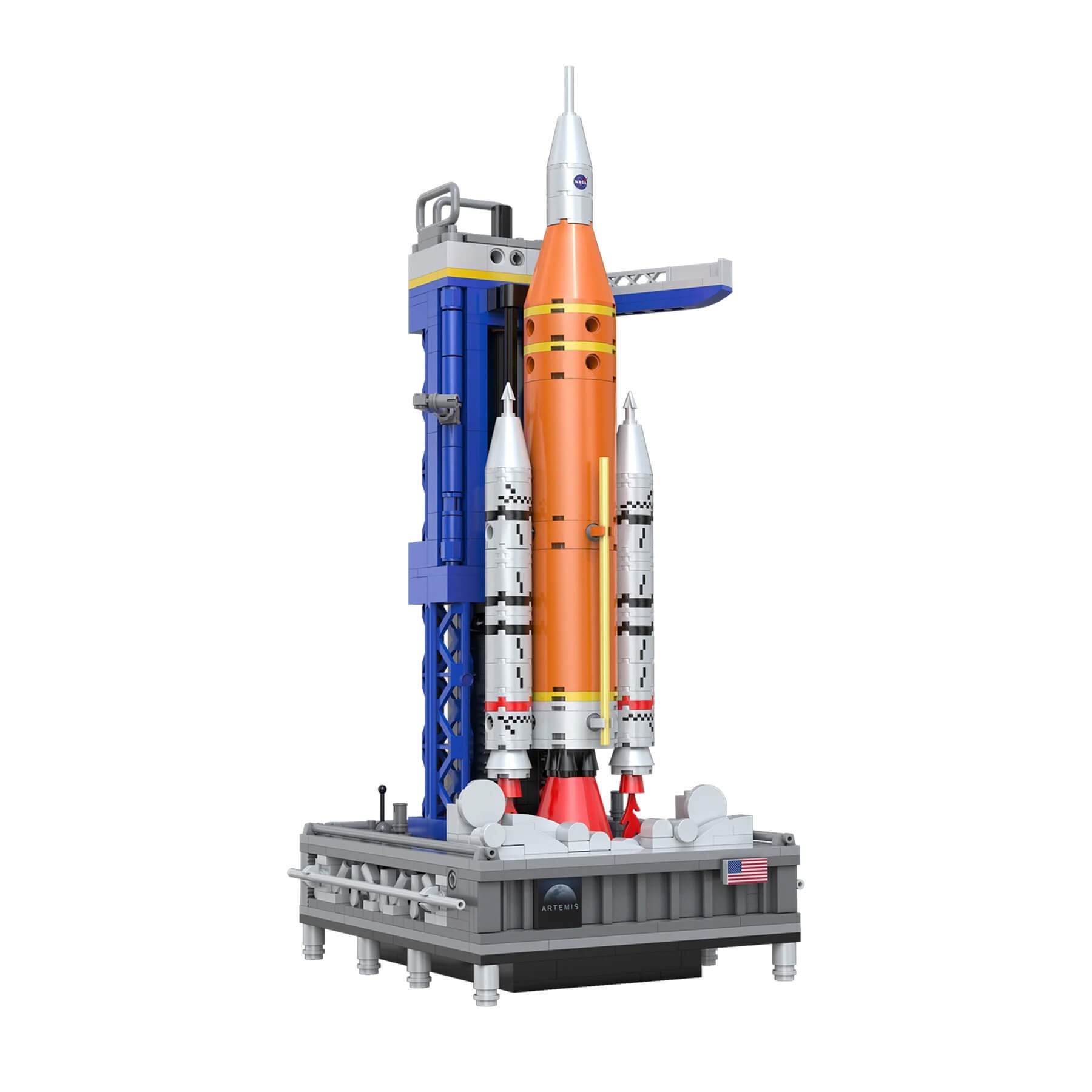 SLS Artemis Space Rocket - Building Blocks Set | Power Brickz