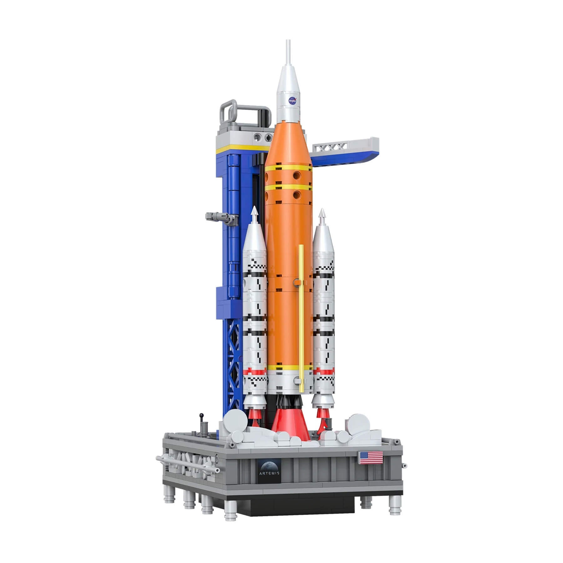 SLS Artemis Space Rocket - Building Blocks Set | Power Brickz