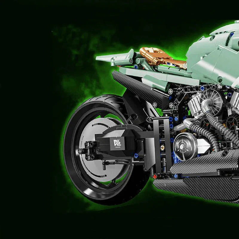 Carbon Concept Track Bike - Building Set | Power Brickz