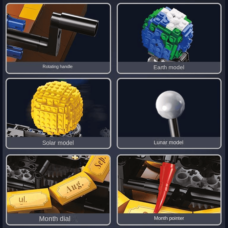 Astrophysics Kinetic Sculpture - Building Set | Power Brickz