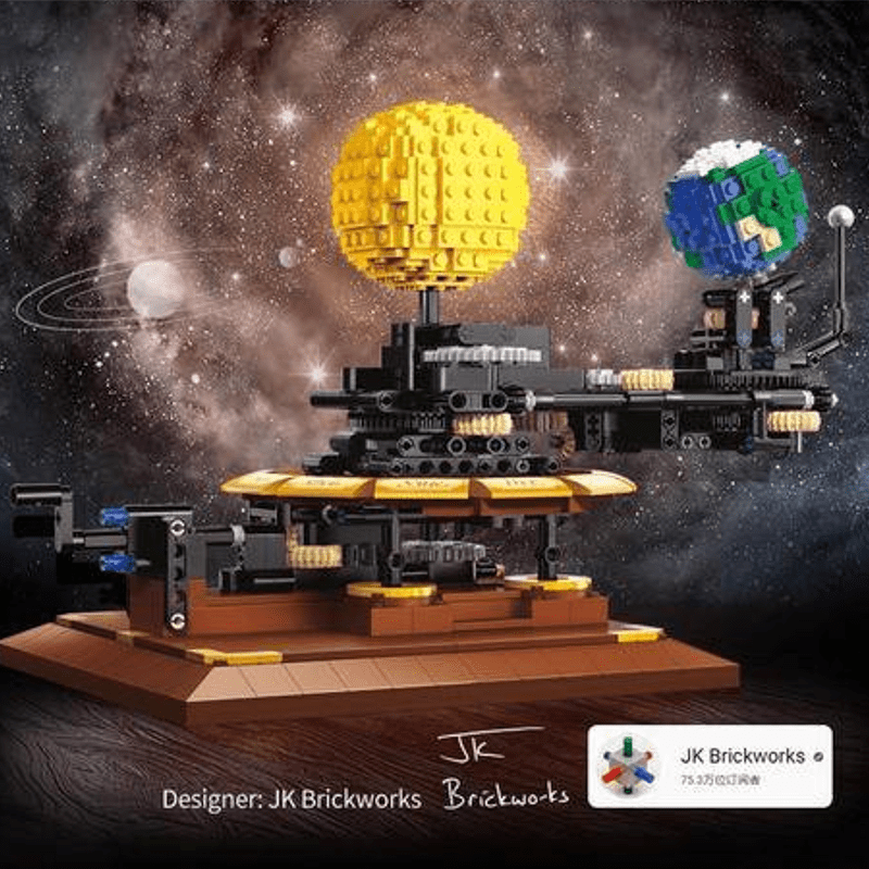 Astrophysics Kinetic Sculpture - Building Set | Power Brickz